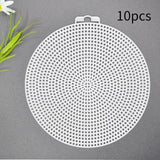 10x Mesh Canvas Sheets Lightweight Crochet Projects Needlepoint Blank Canvas S