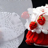 10x Mesh Canvas Sheets Lightweight Crochet Projects Needlepoint Blank Canvas L