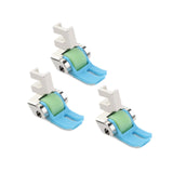 Maxbell 3Pcs Narrow Roller Presser Foot Replace Parts for Sewing Machine Accessories