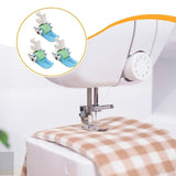 Maxbell 3Pcs Narrow Roller Presser Foot Replace Parts for Sewing Machine Accessories
