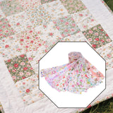 Maxbell 40x Roll Fabric Strips Crafting Patchwork Craft for Blanket Home Decor pink