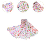 Maxbell 40x Roll Fabric Strips Crafting Patchwork Craft for Blanket Home Decor pink