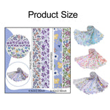 Maxbell 40x Roll Fabric Strips Crafting Patchwork Craft for Blanket Home Decor violet
