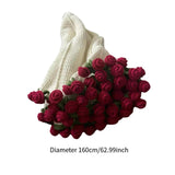 Maxbell Bouquet Blanket Ideal Gift Decoration for Anniversary Valentines Day Wedding
