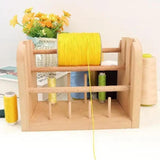 Maxbell Wooden Spools Holder Storage Sewing Thread Organizer for Embroidery Quilting