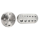 Maxbell Dapping Doming Block Dapping Block for Jewel Clasp Snap Button Round