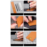 Maxbell Dapping Doming Block Dapping Block for Jewel Clasp Snap Button Round