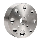Maxbell Dapping Doming Block Dapping Block for Jewel Clasp Snap Button Round
