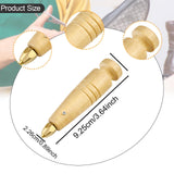 Maxbell Sewing Awl Haft Shoe Repair Wooden Handle for Leatherworking Punching Adults