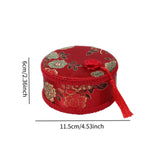 Maxbell Sewing Set for Adults Small Round Sewing Box Tape Measure for Dorm Household