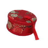 Maxbell Sewing Set for Adults Small Round Sewing Box Tape Measure for Dorm Household