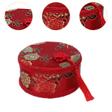 Maxbell Sewing Set for Adults Small Round Sewing Box Tape Measure for Dorm Household