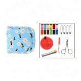 Maxbell Sewing Supplies Bag Empty Sturdy Crochet Hook Case for Thread Pin Travel Bee