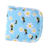 Maxbell Sewing Supplies Bag Empty Sturdy Crochet Hook Case for Thread Pin Travel Bee