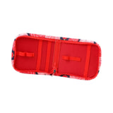 Maxbell Sewing Supplies Bag Empty Sturdy Crochet Hook Case for Thread Pin Travel Rose Garden