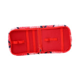 Maxbell Sewing Supplies Bag Empty Sturdy Crochet Hook Case for Thread Pin Travel Rose Garden