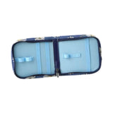 Maxbell Sewing Supplies Bag Empty Sturdy Crochet Hook Case for Thread Pin Travel Daisy