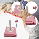 Maxbell Yarn Holder Practical for Knit Crocheting Crochet Gift Accessories Organizer Pink