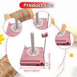 Maxbell Yarn Holder Practical for Knit Crocheting Crochet Gift Accessories Organizer Pink