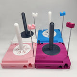 Maxbell Yarn Holder Practical for Knit Crocheting Crochet Gift Accessories Organizer Pink