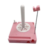 Maxbell Yarn Holder Practical for Knit Crocheting Crochet Gift Accessories Organizer Pink