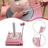 Maxbell Yarn Holder Practical for Knit Crocheting Crochet Gift Accessories Organizer Pink