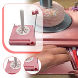 Maxbell Yarn Holder Practical for Knit Crocheting Crochet Gift Accessories Organizer Pink