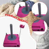 Maxbell Yarn Holder Practical for Knit Crocheting Crochet Gift Accessories Organizer Rose Red