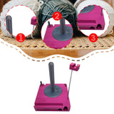 Maxbell Yarn Holder Practical for Knit Crocheting Crochet Gift Accessories Organizer Rose Red
