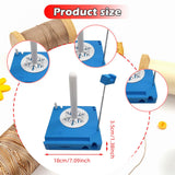 Maxbell Yarn Holder Practical for Knit Crocheting Crochet Gift Accessories Organizer Blue