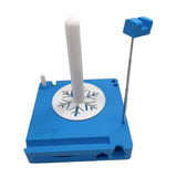 Maxbell Yarn Holder Practical for Knit Crocheting Crochet Gift Accessories Organizer Blue