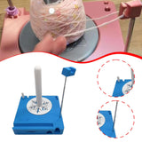 Maxbell Yarn Holder Practical for Knit Crocheting Crochet Gift Accessories Organizer Blue