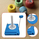 Maxbell Yarn Holder Practical for Knit Crocheting Crochet Gift Accessories Organizer Blue