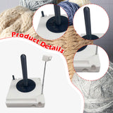 Maxbell Yarn Holder Practical for Knit Crocheting Crochet Gift Accessories Organizer White