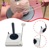 Maxbell Yarn Holder Practical for Knit Crocheting Crochet Gift Accessories Organizer White