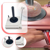 Maxbell Yarn Holder Practical for Knit Crocheting Crochet Gift Accessories Organizer White