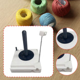 Maxbell Yarn Holder Practical for Knit Crocheting Crochet Gift Accessories Organizer White
