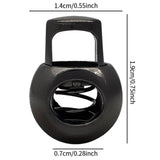 Maxbell 20 Pieces Metal Cord Locks Wear Resistance Drawstring Luggage Spring Stopper Grey