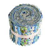 Maxbell 40Pcs Roll Fabric Strips Sewing Patchwork Craft for Blanket Purse Making Toy