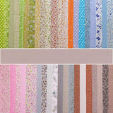 Maxbell 40x Sewing Roll Fabrics Quilt Material for Bed Sheets Small Wallets Cushions