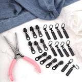Maxbell Zipper Repair Kit Detachable Replacement Sliders for Clothing Backpacks Tent