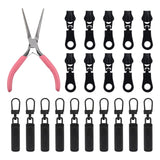 Maxbell Zipper Repair Kit Detachable Replacement Sliders for Clothing Backpacks Tent