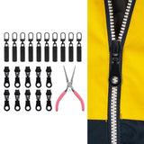 Maxbell Zipper Repair Kit Detachable Replacement Sliders for Clothing Backpacks Tent