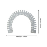 Maxbell Silicone Flexible Hot Hemmer Non Slip Sewing Attachments for Shirt Tails DIY