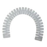 Maxbell Silicone Flexible Hot Hemmer Non Slip Sewing Attachments for Shirt Tails DIY