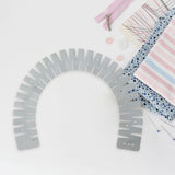 Maxbell Silicone Flexible Hot Hemmer Non Slip Sewing Attachments for Shirt Tails DIY