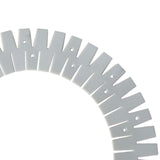 Maxbell Silicone Flexible Hot Hemmer Non Slip Sewing Attachments for Shirt Tails DIY