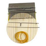 Maxbell Small Weaving Loom DIY Wooden Weaving Repair Tool for Clothes Adults Scarves 28 Hooks