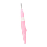 Maxbell Pen Style Needle Felting Tool Sturdy with 3 Needle for Wool Felt Toys Making Pink