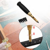 Maxbell Screw Hole Punch Leather Tool Paper Punch for Leather Sewing DIY Crafts